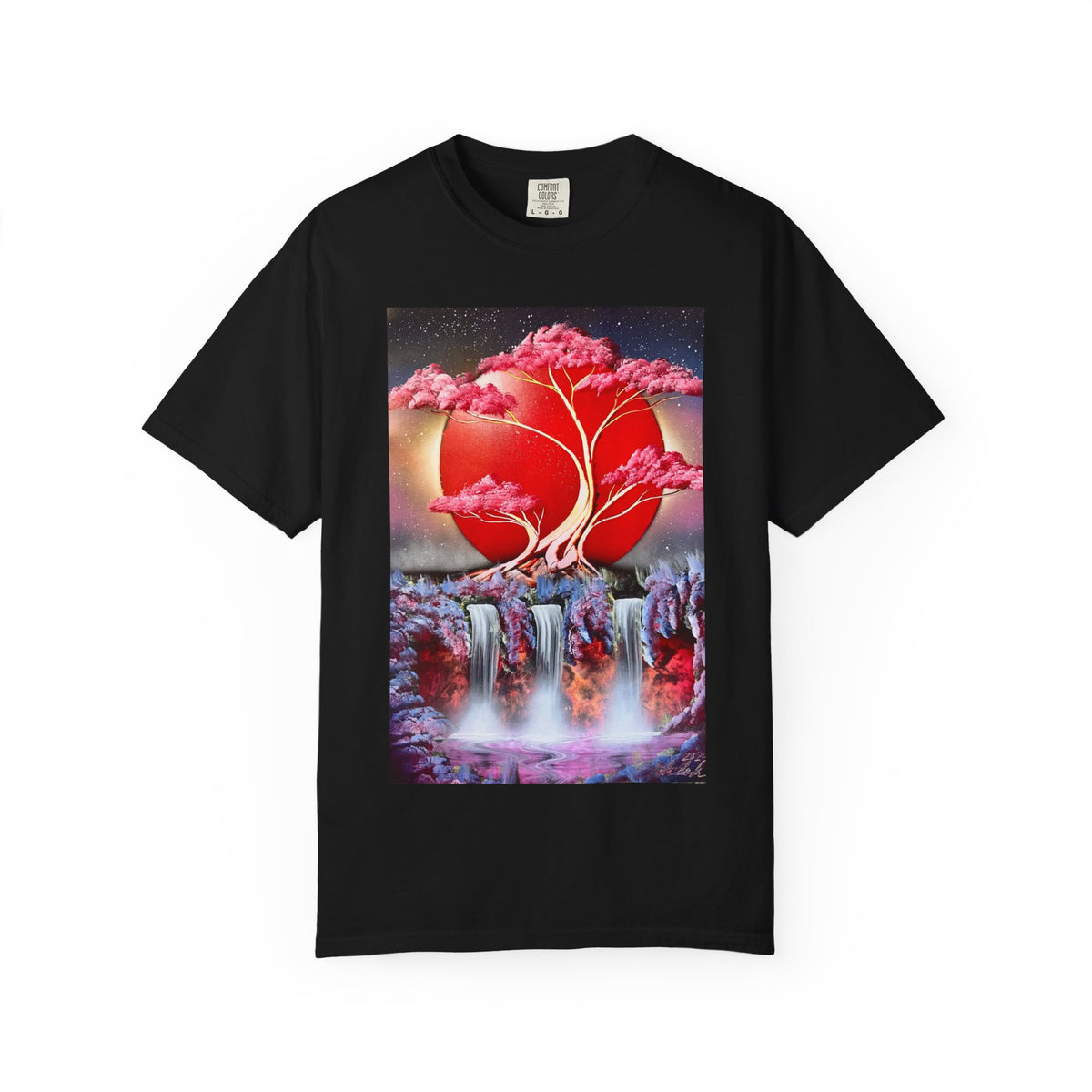 3 Falls - Spray Paint Art T-Shirt