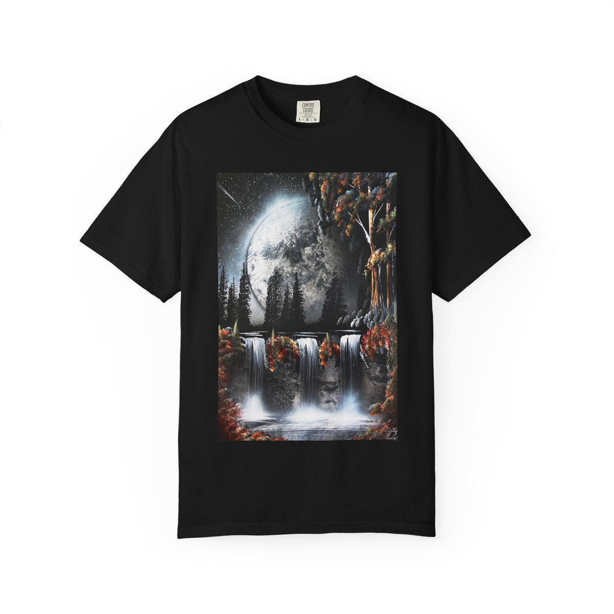 Fall into the Night - Matthew Mandala Art T-Shirt