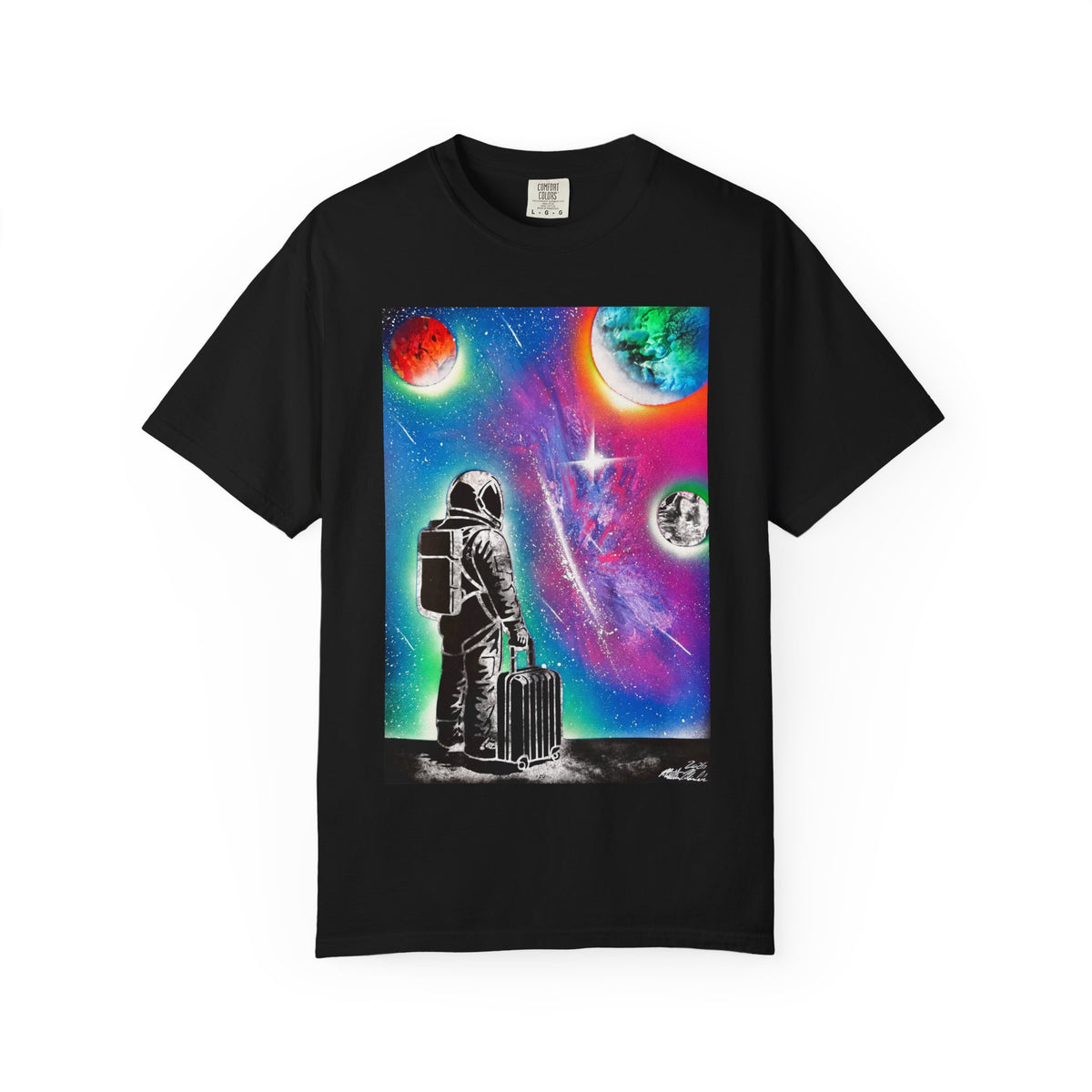Cosmic Traveler - Matthew Mandala Art T-Shirt
