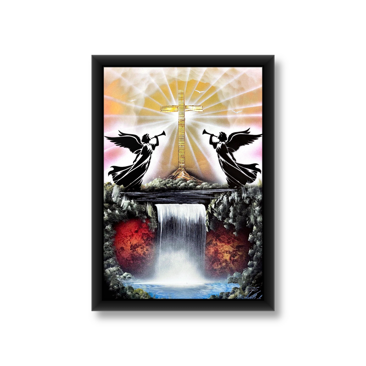 Trumpets at the Cross