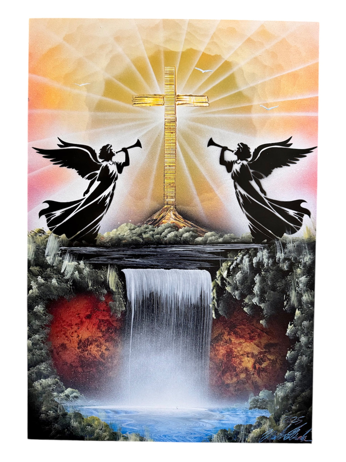 Trumpets at the Cross