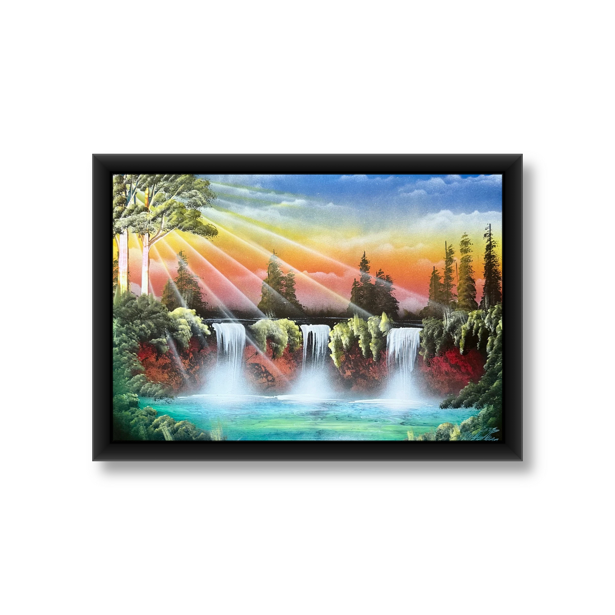Rays of Dawn Falls